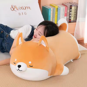 Offre Spéciale <span class=keywords><strong>Shiba</strong></span> Inu peluche mignon dessin animé chien forme étreinte oreiller canapé coussin décoration de la maison avec remplissage en coton PP - Product Image 5
