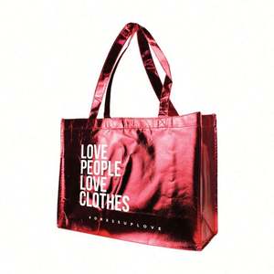 Fábrica de Guangzhou de alta calidad al por mayor de China al por mayor bolsa de la compra no tejida - Product Image 1