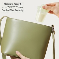 Conteneur portable en plastique pour lait infantile, distributeur manuel pour usage extérieur, compartiment unique de 80 ml pour nouveau-né