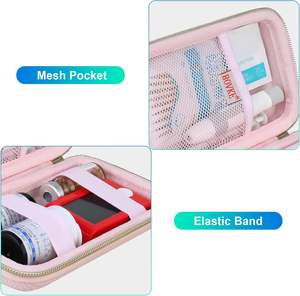 กระเป๋าเดินทางสำหรับอุปกรณ์ผู้ป่วยเบาหวาน สำหรับเครื่องวัดระดับน้ำตาลในเลือด แผ่นทดสอบ ยา เข็มเจาะเลือด และอุปกรณ์สำหรับผู้ป่วยเบาหวาน - Product Image 4