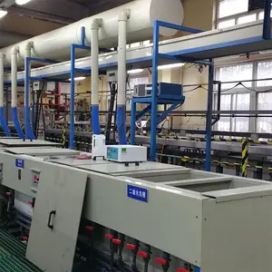 इलेक्ट्रोप्लेटिंग मशीन प्लेटिंग क्रोम जिंक सिस्टम इलेक्ट्रोप्लेटिंग टैंक उत्पादन लाइन