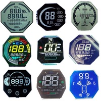 Layar Kecepatan Custom Pulsar 150 OEM Speedometer Tachometer eBike LCD Digital Odometer Motor LCD