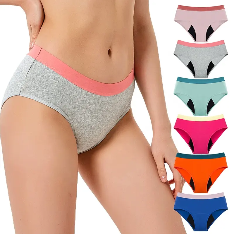 INTIFLOWER 520 Teen Girls Leak Proof Underwear Teenagers Menstrual Panties For Culotte Menstruelle Teens Period Underwear