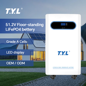 T.Y.L. 15kWh 51.2V 플로어 스탠딩형 LiFePO4 배터리 (태양광 가정용 에너지 저장용) - Product Image 2