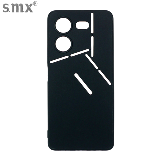 2023 New Arrival Factory Wholesale Soft Black Matte TPU Frosted Silicone Mobile Phone Case for Tecno Pova 5 Pro 5G Back Cover
