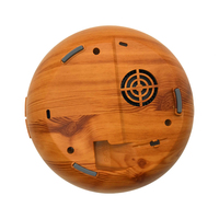 Diffuseur d'arômes ultrasonique électrique portable OEM, purificateur d'air 500 ml, forme d'oignon, grain de bois, automatique, pour la maison