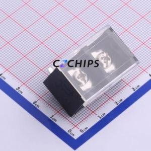 KF78R-13.0-2P Barrier Terminal Block Bent Lead Through Hole,P=13mm Connector With Cover Plate 13mm 1x2P Right Angle Pin - Product Image 1