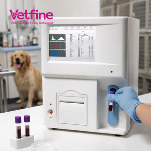 Manufacturer Cheap Portable Fully Automated <strong>Hematology</strong> Analyzer <strong>Price</strong> 3 Parts Veterinary Blood Chemistry Analyzer - Product Image 1