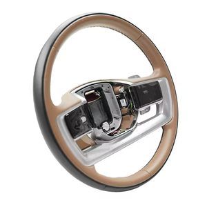 Accessoires intérieurs Volant marron + grain de bois pour Land Rover Range Rover Vogue <span class=keywords><strong>2023</strong></span>+ - Product Image 3
