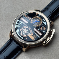 Montre mécanique à remontage manuel, série édition limitée Godfather 50th Anniversary, tendance mode, tourbillon