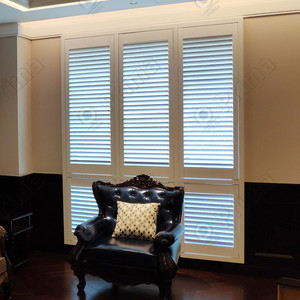 Persiane per piantagioni in legno con feritoia mobile per porte e finestre dal Design moderno in stile europeo Prima - Product Image 3