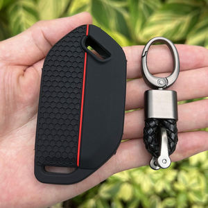 Étui de protection en silicone pour clé de voiture Kia Ev9 K3 K5 Carnival Picanto GT Line Sorento MQ4 KA4, housse de télécommande en caoutchouc, accessoires porte-clés - Product Image 4