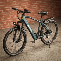 Vélo électrique Aairsk 36V 13Ah, vélo de montagne électrique 26 pouces, 21 vitesses, double suspension, vélo électrique PAS