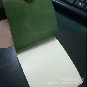 ผ้าสปันเลซสีเขียวพร้อมกาวติดแน่น แผ่นปิดแผลหนา 0.1 มม. เทปทางการแพทย์สำหรับปิดแผล - Product Image 5