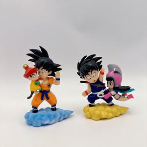 Set de 7 Figuras de Anime de Dragon Ball de 8~10 cm: Son Goku, Maestro Roshi, Yamcha, <span class=keywords><strong>Kuririn</strong></span>, Bulma - Product Image 2
