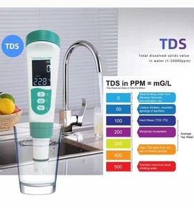 Testeur numérique de <span class=keywords><strong>pH</strong></span> haute précision 0,05 <span class=keywords><strong>pH</strong></span> 5-en-1 PHTDSECSaltTemp PPM OEM/ODM pour piscine, <span class=keywords><strong>spa</strong></span>, aquarium - Product Image 4