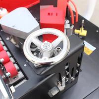 WF 802 Machine à chantourner automatique haute vitesse portable pour panneaux MDF et meubles en bois, avec bande de chantournage en PVC