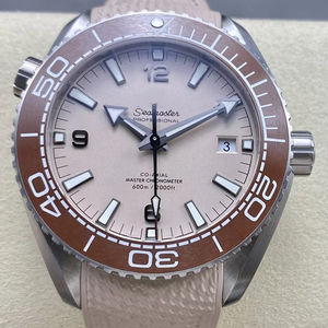 Montre mécanique de luxe étanche de qualité supérieure pour plongée, 43,5 mm, mouvement intégré VS Factory 8900, lunette en céramique marron, 600M - Product Image 1