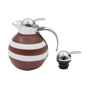 चमड़े की शैली उच्च गुणवत्ता वाले गोल आकार गर्म बिक्री डबल दीवार स्टेनलेस स्टील वैक्यूम फ्लैस्क के साथ होल्स्टर होम रसोई शिविर सर्वश्रेष्ठ - Product Image 2