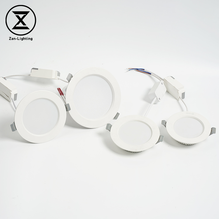 Modern 6W Slim Square SMD LED Panel Lamp Surface Mounted Ceiling Downlight with Aluminum Body IP44