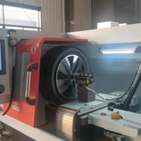 Máquina de Reparación de Ruedas CNC con Certificación CE, Torno Automático para Llantas de Aleación, Equipo para Vehículos