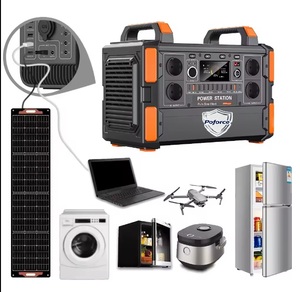 Home Energy Storage System 1200 Watt Lithium Battery Portable Power Station 220v Mini <b>Generator</b> Solar Pure Sine Wave MPPT T11 Hi - Product Image 1