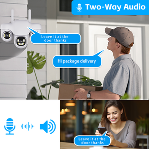 V380 Pro 6MP gece sürümü insan tespit <span class=keywords><strong>3</strong></span> Lens Ptz kamera Wifi 4G Ai açık güvenlik güvenlik kamerası ev güvenlik kam - Product Image 3