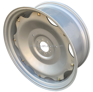 جنوط فولاذية للجرارات W10X38 W11X38 10x38 <span class=keywords><strong>11x38</strong></span>، مسمار، مسمار مزدوج، حافة، للحام، لإطارات عجلات الجرارات الزراعية والغابات - Product Image 1