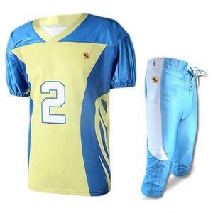 Uniforme de fútbol americano unisex impreso poliéster ropa deportiva hecha en Pakistán de la colección de uniformes deportivos - Product Image 6