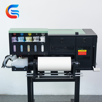 Impresora de transferencia DTF de doble cabezal A3 de 330mm I1600 cabezal de impresión nueva condición diseño colorido rápido para ropa pigmento de garantía de 1 año