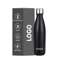 Bouteille isotherme en acier inoxydable à double paroi de 350 ml/500 ml/750 ml pour sublimation, vierge, avec logo personnalisé, vente en gros
