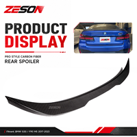 Aileron arrière en fibre de carbone sèche ZESON style PRO pour BMW Série 5 G30 M5 F90 540i 530i 2017-2023