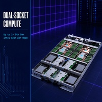 Server Lenovo ThinkSystem SD650 V3 Berpendingin Cairan Kepadatan Tinggi dengan Dukungan Dual-Socket Intel Xeon