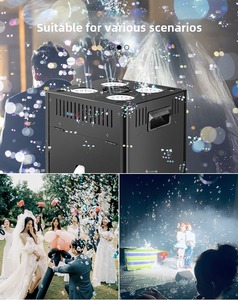 Bằng sáng chế-Thiết kế sân khấu đám cưới bong bóng máy với <span class=keywords><strong>DMX</strong></span> điều khiển và từ xa không dây mới nhất mô hình vật liệu kim loại - Product Image 6