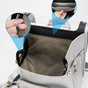 Ita mignon ours ailes forme sac fabricant avec impression Insert personnalisé privé dessin animé Animal Ita sac à dos broche affichage sac - Product Image 5