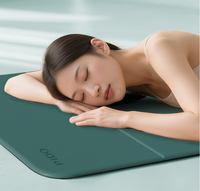 Tapis de yoga pliable TPE 7 sections, tapis d'exercice et de fitness 180x61cm, portable, imperméable, équipement de gym à domicile, yoga, pilates, entraînement