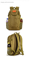 Sac à dos tactique de randonnée S401 grande capacité, plusieurs couleurs camouflage, système Molle, sac de sport, mochila, sac à dos tactique camouflage