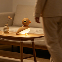 Petite lampe de nuit en silicone, lumière LED blanc chaud pour la chambre à coucher, décoration de la maison
