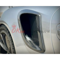 991 Couvercle de conduits d'aération arrière en fibre de carbone de style GT2RS pour Porsche 911 Turbo S 2012-2018