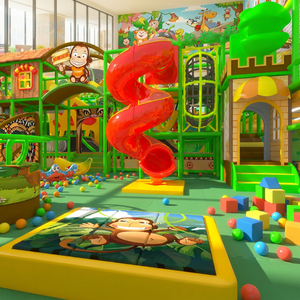 Aoleao Parque de Aventuras en la Jungla Personalizado de 9 Metros de Altura y Equipo de Juegos Interior para Centros Comerciales con Certificación CE TUV - Product Image 2