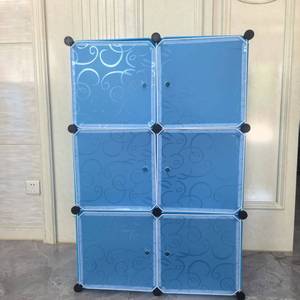 Armadio Convertibile ed Estensibile <span class=keywords><strong>in</strong></span> Plastica PP, Pieghevole, per Traslochi, Arredamento per Camera da Letto e Casa - Product Image 4