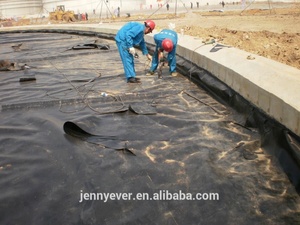 Membrane en géomembrane HDPE pour bassin de poissons, réservoir, aquaculture, décharge, projets miniers, membrane plastique imperméable anti-UV - Product Image 4