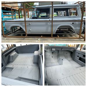 Reproducción de Carrocería de <span class=keywords><strong>Ford</strong></span> <span class=keywords><strong>Bronco</strong></span> Antiguo de <span class=keywords><strong>1966</strong></span>-1977, Carrocería Completa de Acero para Autos Clásicos para Restauración y Personalización - Product Image 3