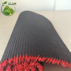 Césped Artificial Delgado Personalizado Directo de Fábrica, Alfombra Roja Artificial, Césped Artificial Ignífugo para Paisajismo - Product Image 3