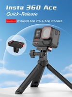 Support magnétique à dégagement rapide pour Insta360 Ace Pro 2/Ace Pro Adaptateur à 2 griffes Accessoires pour caméra d'action Insta360