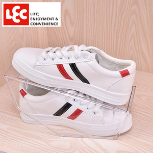 LEC Shoe Rack Double Layer Plastic Space Saving Storage For Home Dormitory - Product Image 3