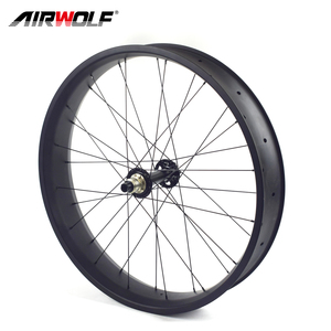 26 인치 뚱뚱한 자전거 탄소 바퀴 100MM 폭 Fatbike Wheelset Hookless 눈 자전거 바퀴 - Product Image 3
