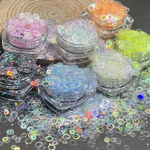 Kerajinan Glitter bentuk daun Maple musim gugur <span class=keywords><strong>Multi</strong></span> warna untuk kerajinan tangan Slime seni Resin seni kuku - Product Image 4