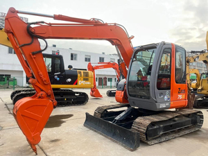 Excavatrice sur chenilles Hitachi ZX75 d'occasion du Japon 7-Ton ZX70 ZX75 Digger Core Motor Engine Gearbox Gear Pump Bearing PLC en vente - Product Image 6