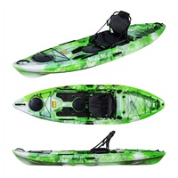 Usine de kayaks LSF, kayak de pêche à une personne de 10 pieds, modèle 2020, avec accessoires de kayak, fabricants